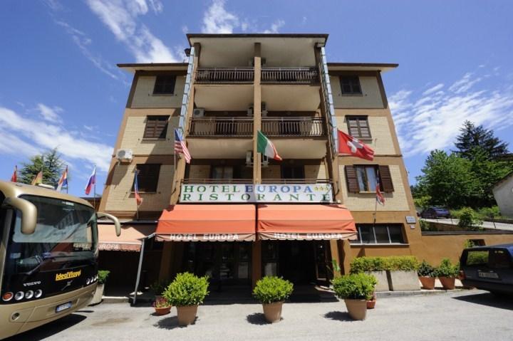 Hotel Europa Norcia Eksteriør billede