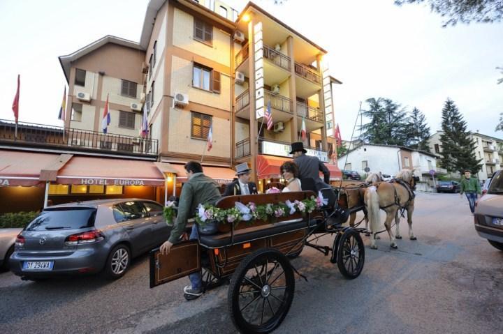 Hotel Europa Norcia Eksteriør billede